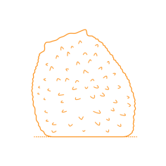 Animals Sponges Giant Barrel Sponge Outline Svg Vector, Free Vectors File